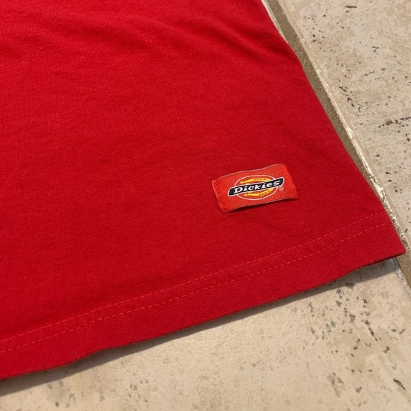 Dickies Red XXL Logo T-shirt - Picture 5 of 6